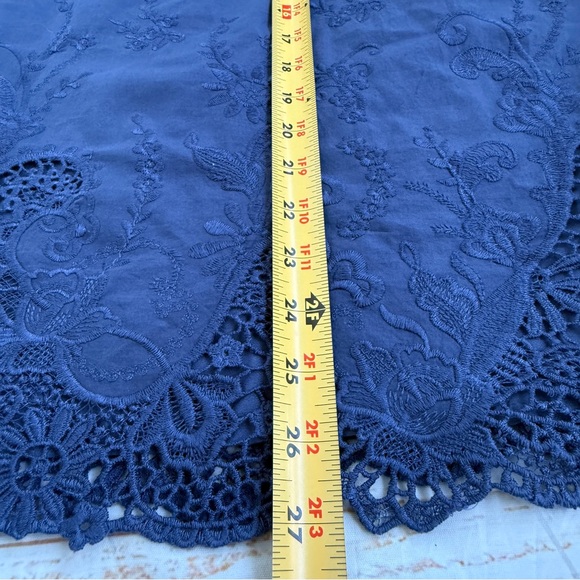 Abercrombie & Fitch Off-Shoulder Embroidered Mini Dress | Size XS‎ | Boho Vibes - Picture 7 of 9